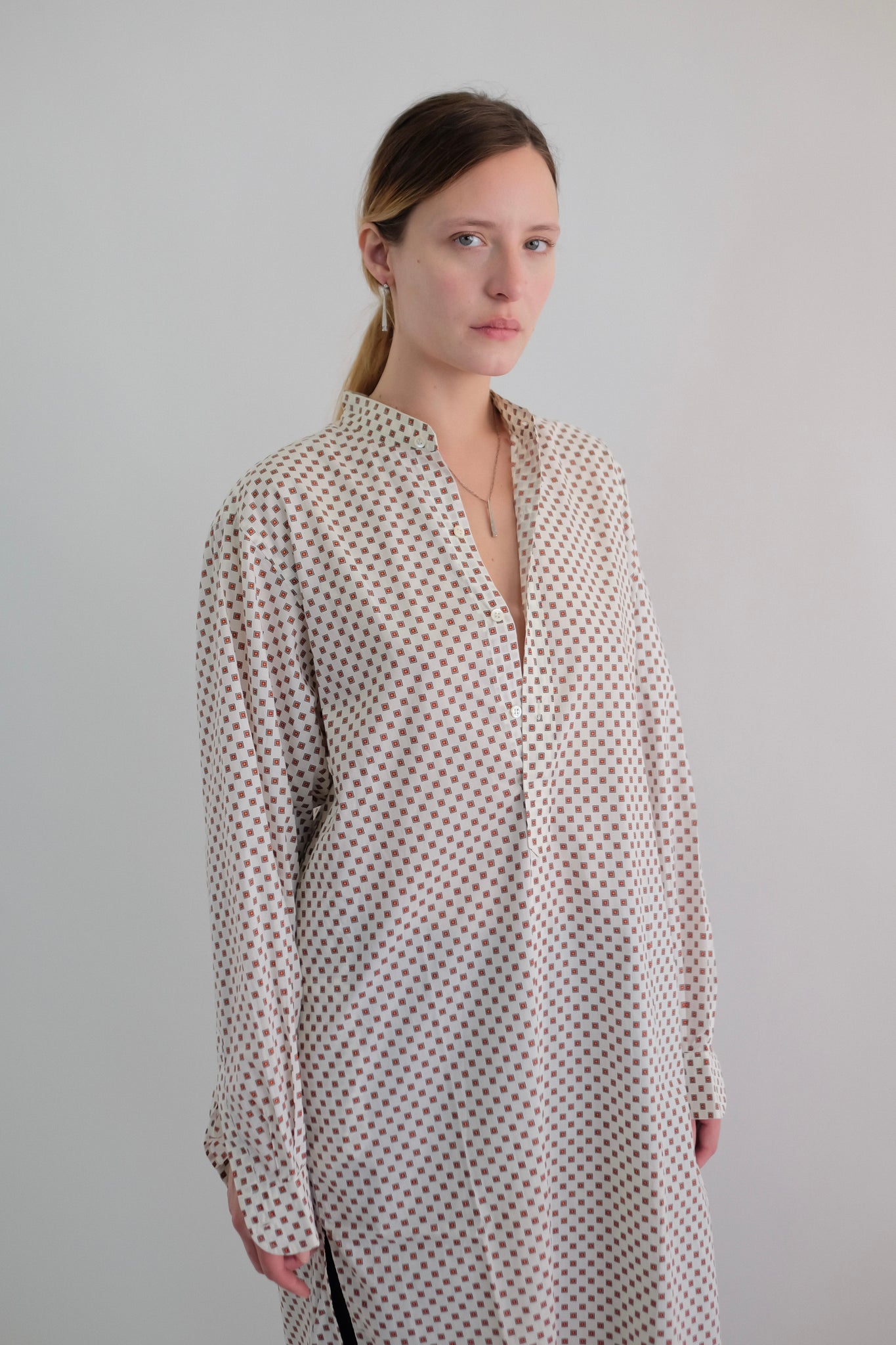1970S ALBERTELLI OF ROME SHIRT DRESS