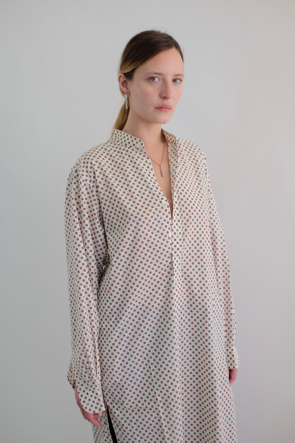 1970S ALBERTELLI OF ROME SHIRT DRESS