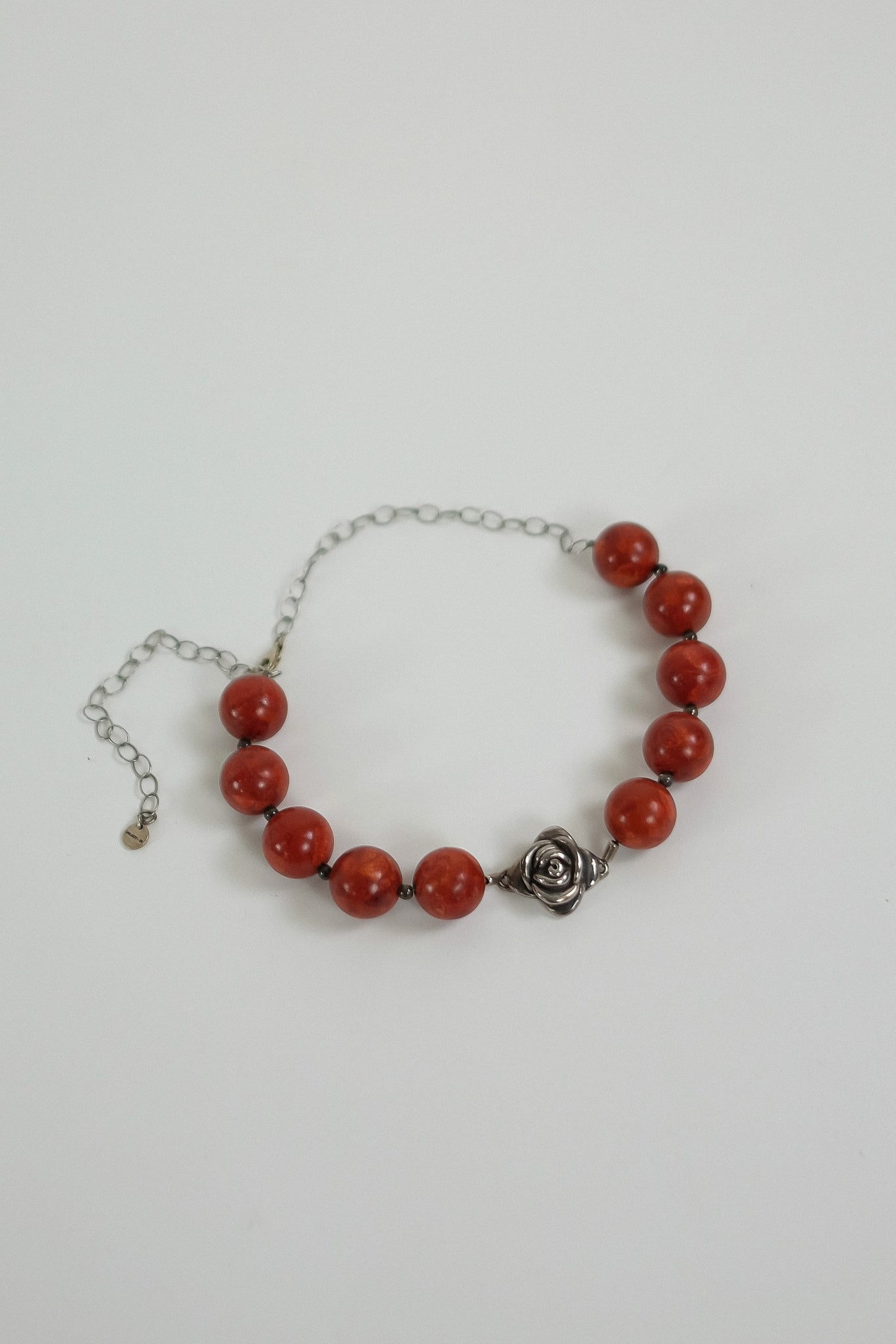 VINTAGE 925 STERLING SILVER NECKLACE