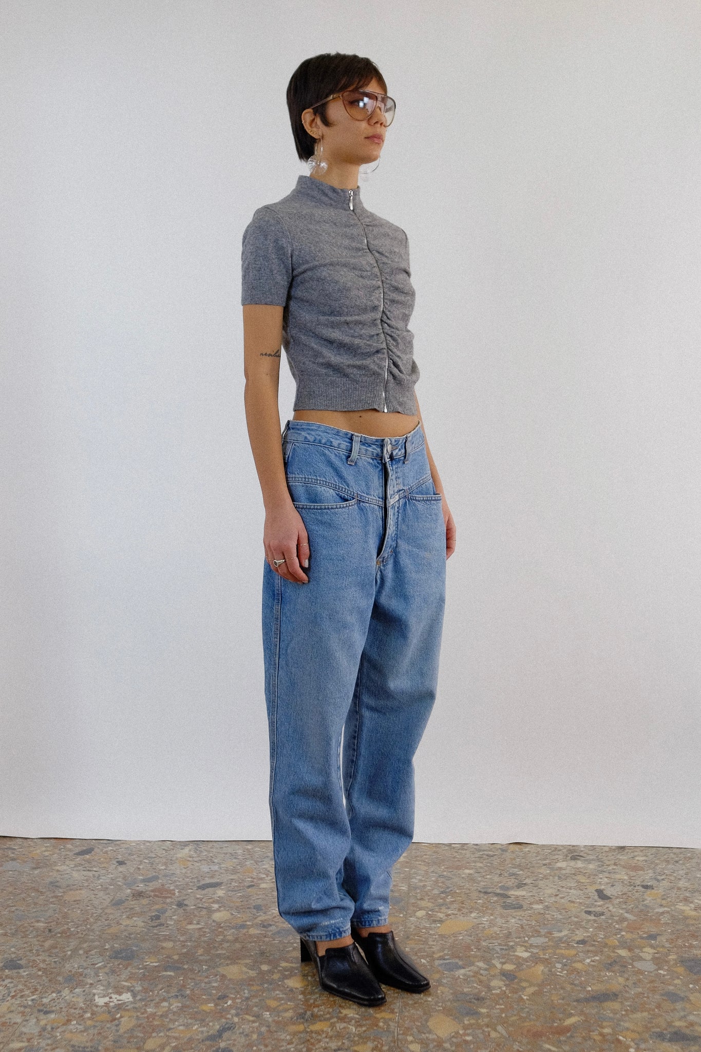 1980s CLOSED CLASSIC LIGHT WASH DENIM JEANS