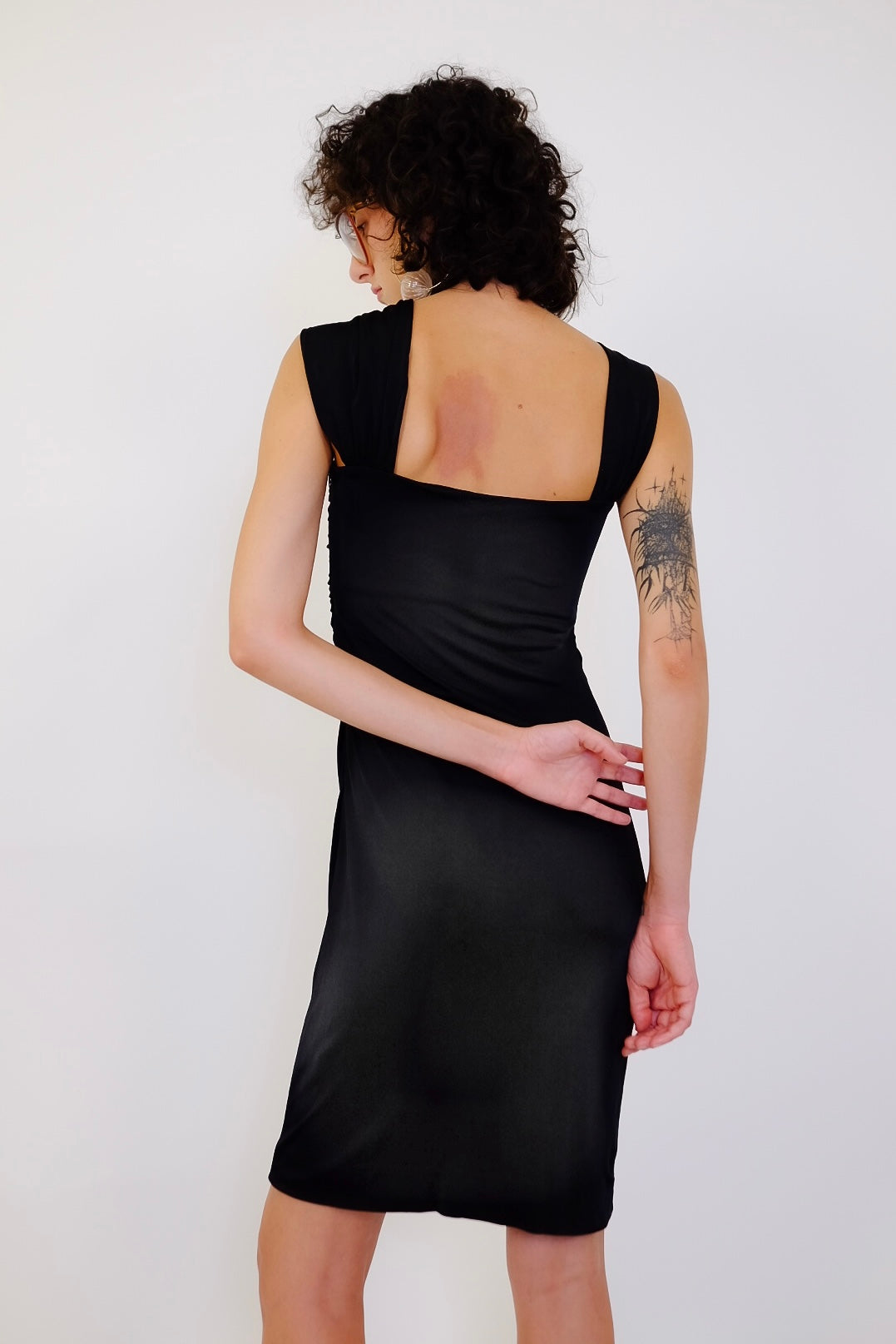 LA PERLA DRAPE DRESS