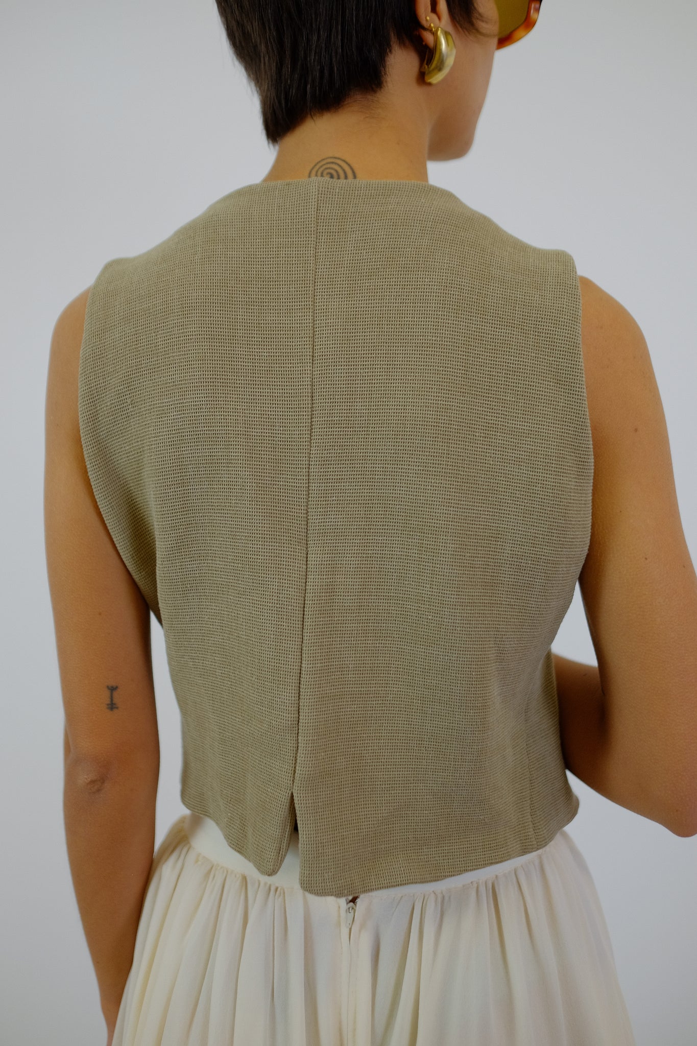 1980S GIORGIO ARMANI DB TAILORED VEST