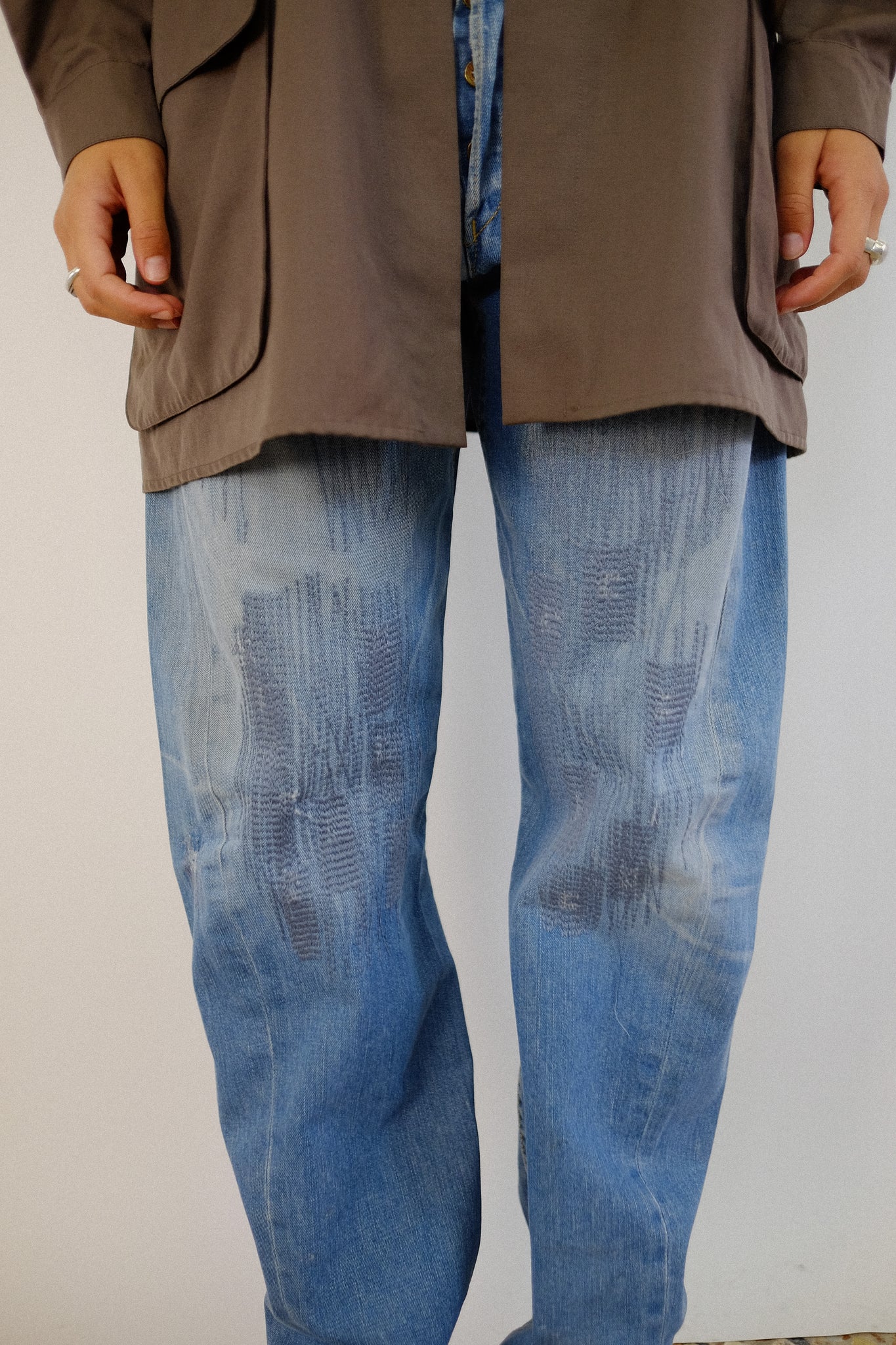 LEVIS ENGINEERED JEANS IN EMBROIDERED COTTON