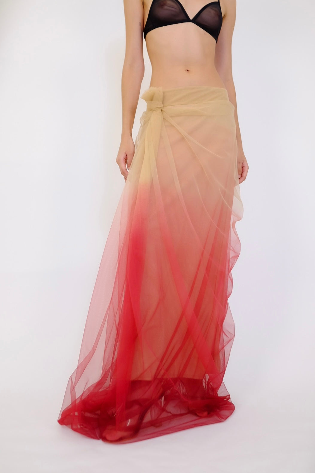 OMBRÉ TULLE TORNADO SKIRT