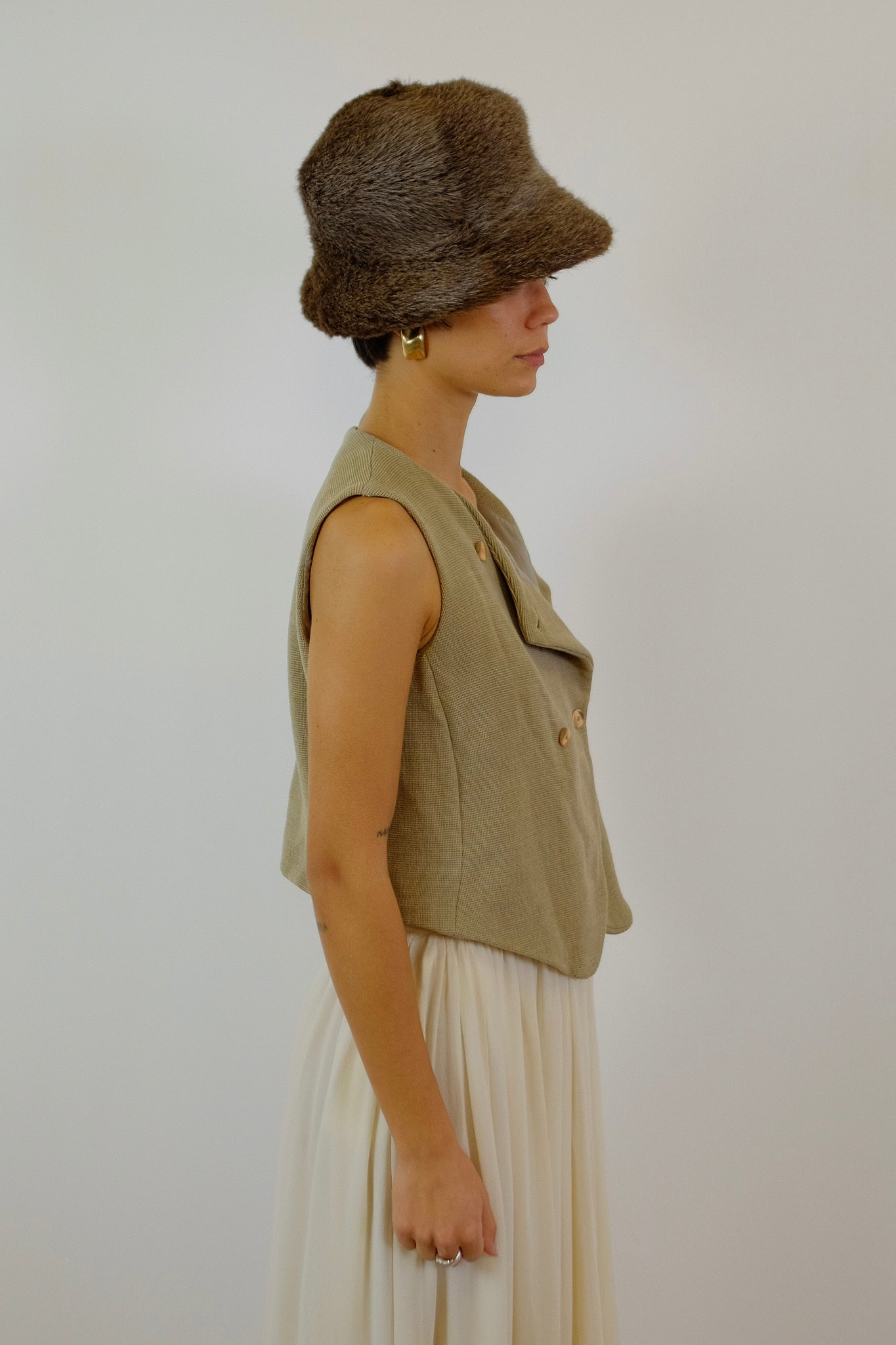 1980S GIORGIO ARMANI DB TAILORED VEST