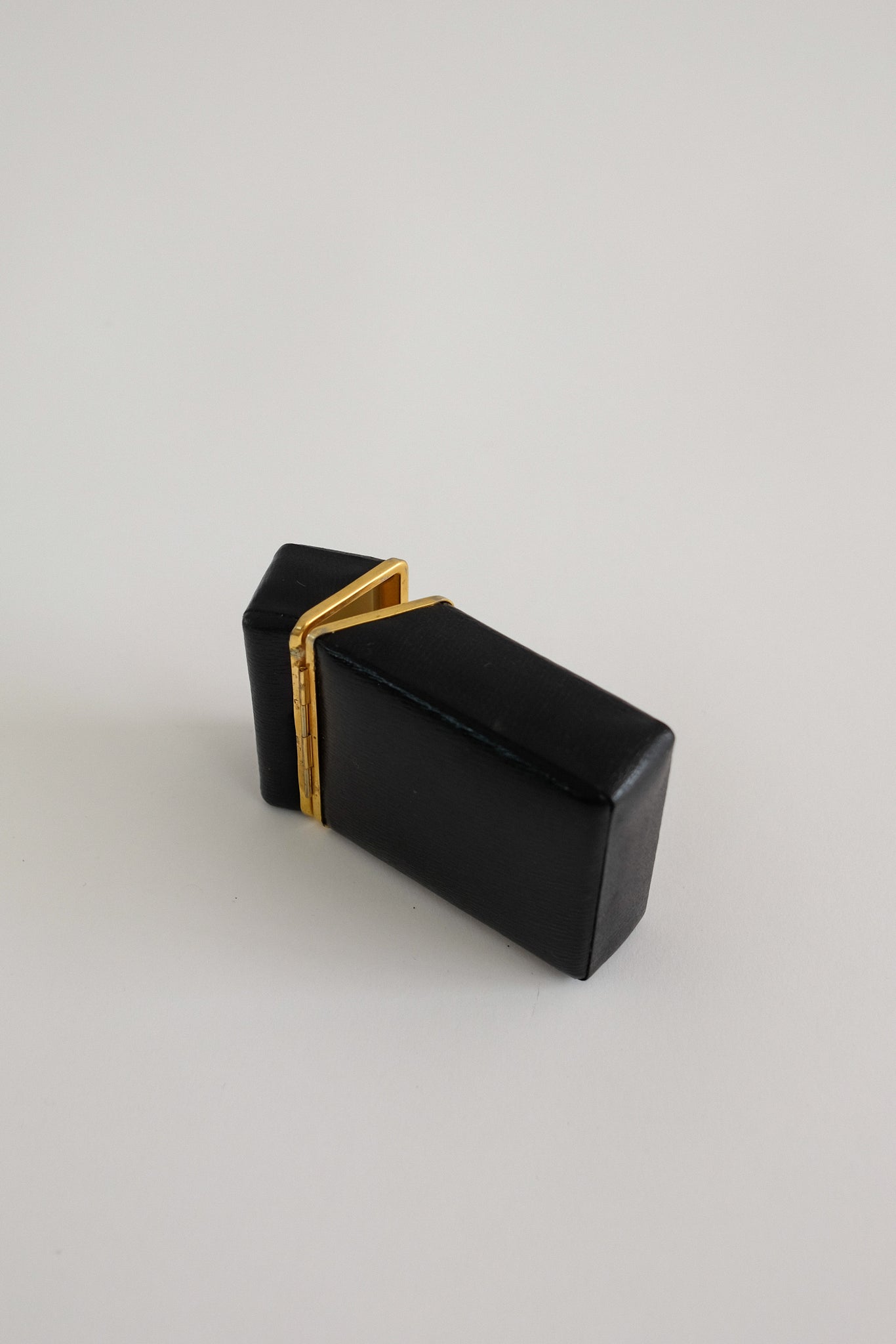 70S FRENCH CIGARETTE BOX IN BLACK