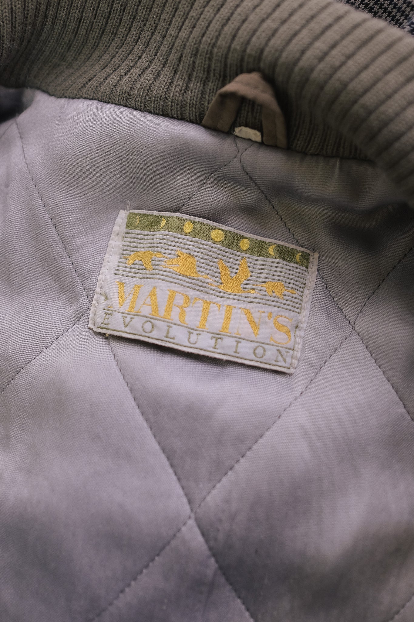 MARTINS PADDED MENSWEAR JACKET IN KHAKI