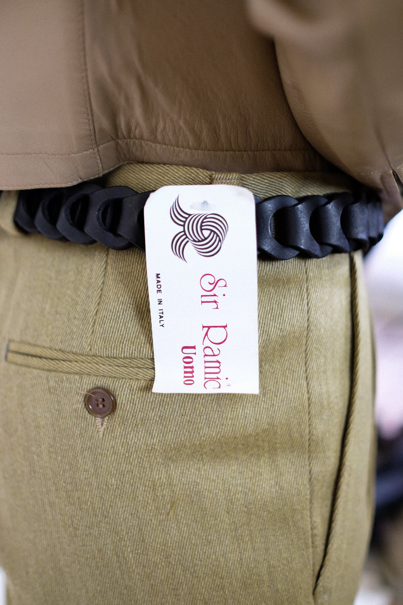 VINTAGE ITALIAN DEADSTOCK MENSWEAR PANTS