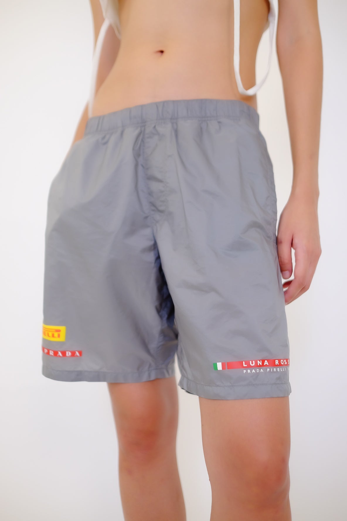 PRADA LUNA ROSSA X PIRELLI TECH SHORTS