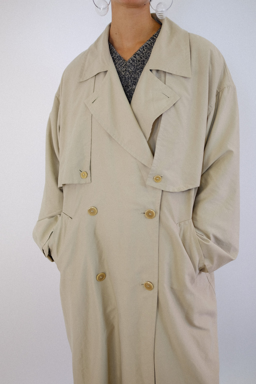 MARELLA TRENCH COAT IN BEIGE