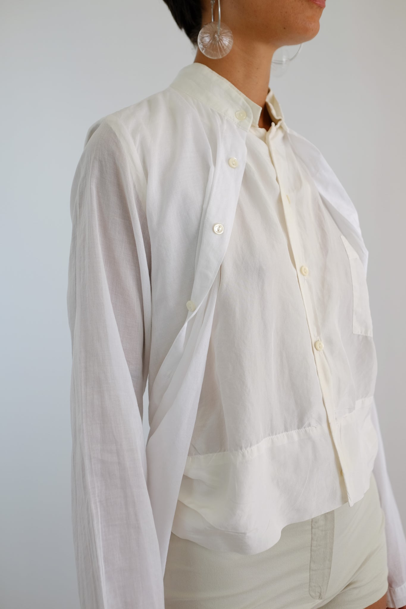MALLONI DOUBLE LAYERED SHIRT