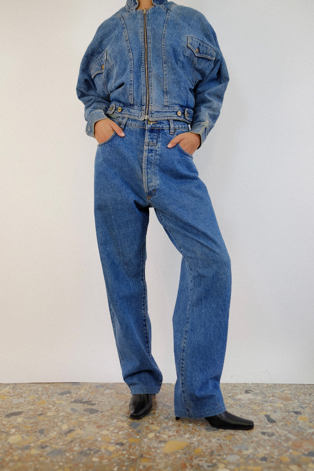 80S MARITHÉ FRANÇOIS GIRBAUD CLOSED JEANS