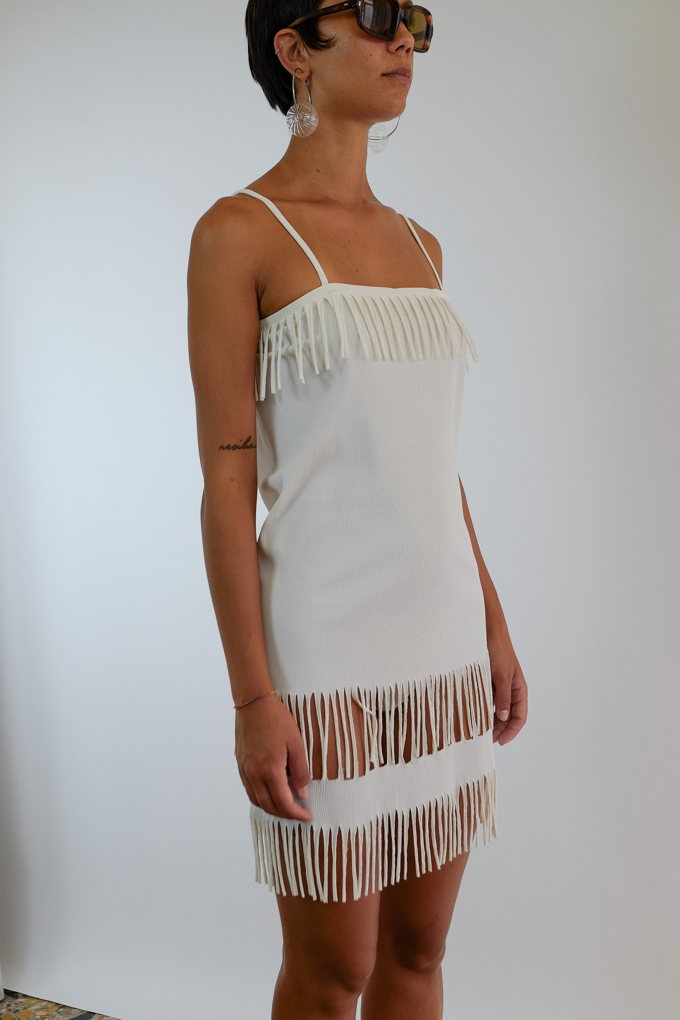 70S LORIS AZZARO PLAGE CUT-OUT DRESS
