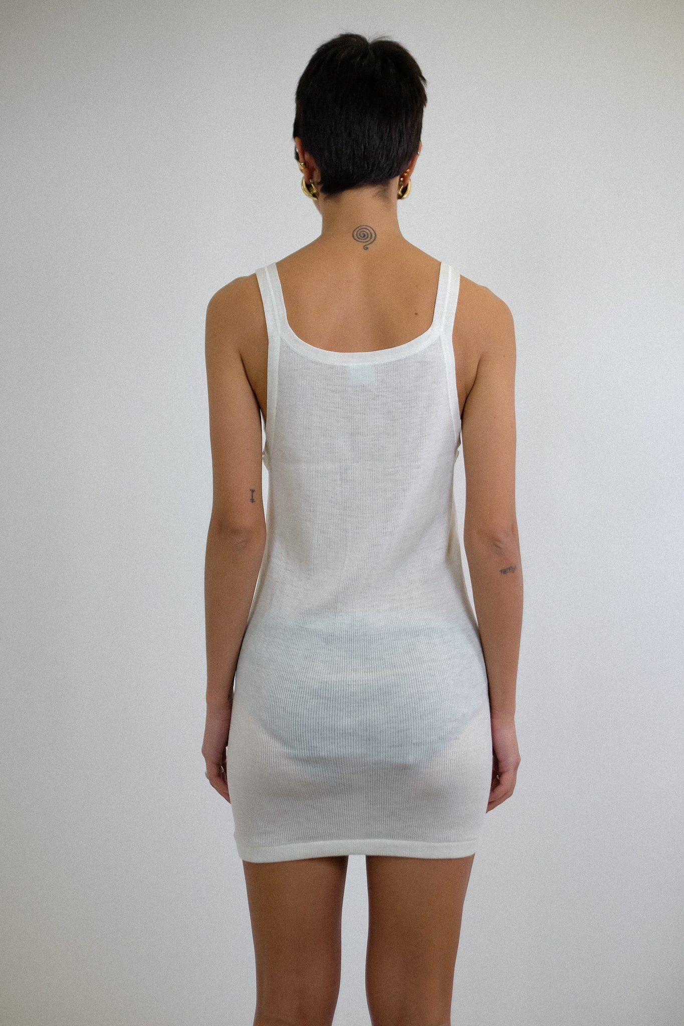 RAGNO VINTAGE TANK TOP IN CREAM
