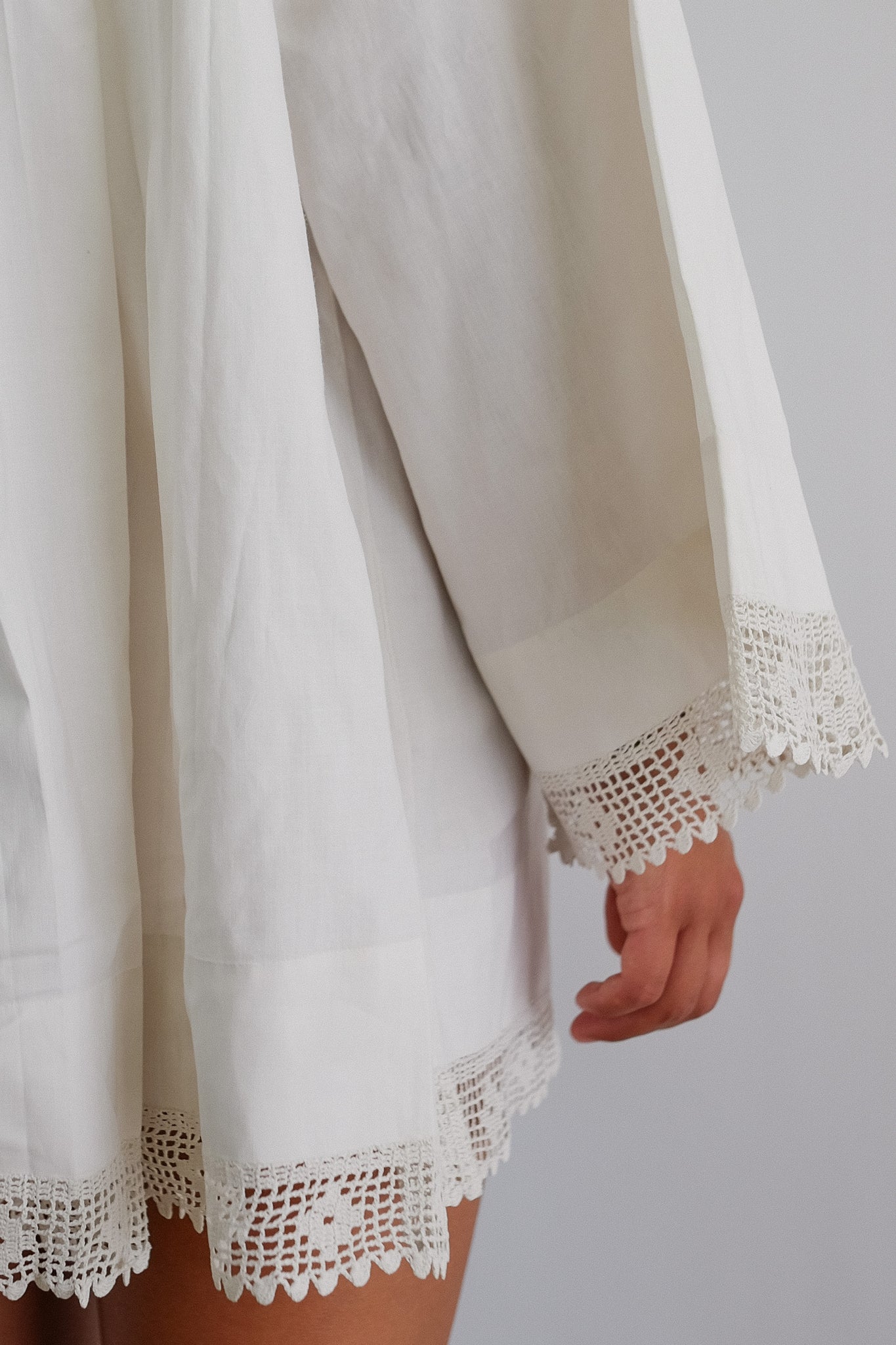 1900S ANTIQUE BRODERIE SHIRT