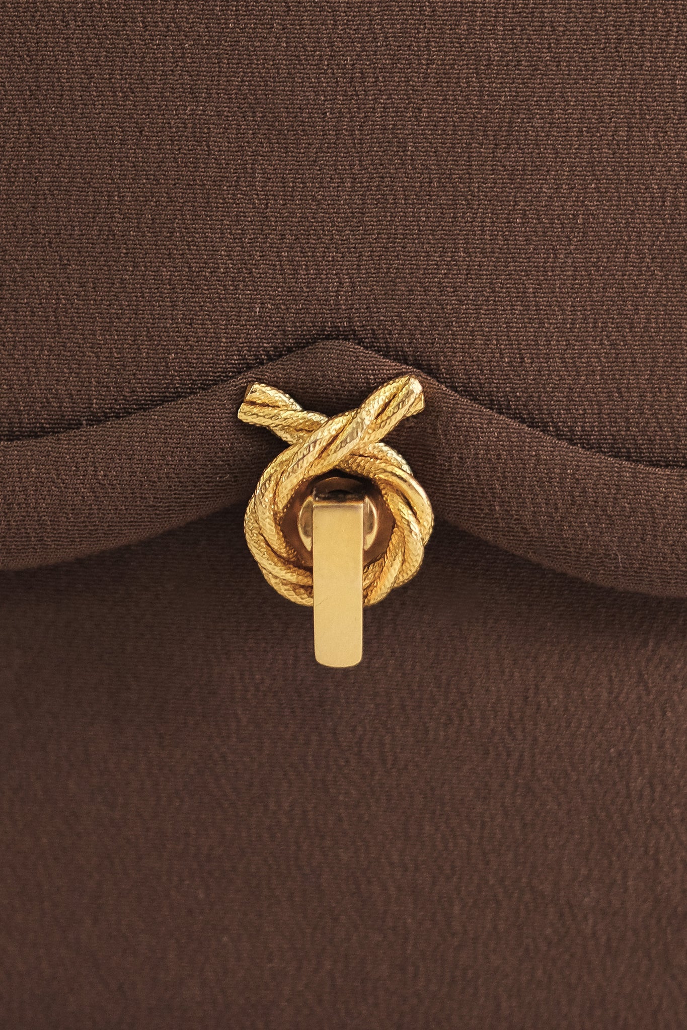 1950S FRANZI FIRENZE DEADSTOCK MINI BAG IN BROWN