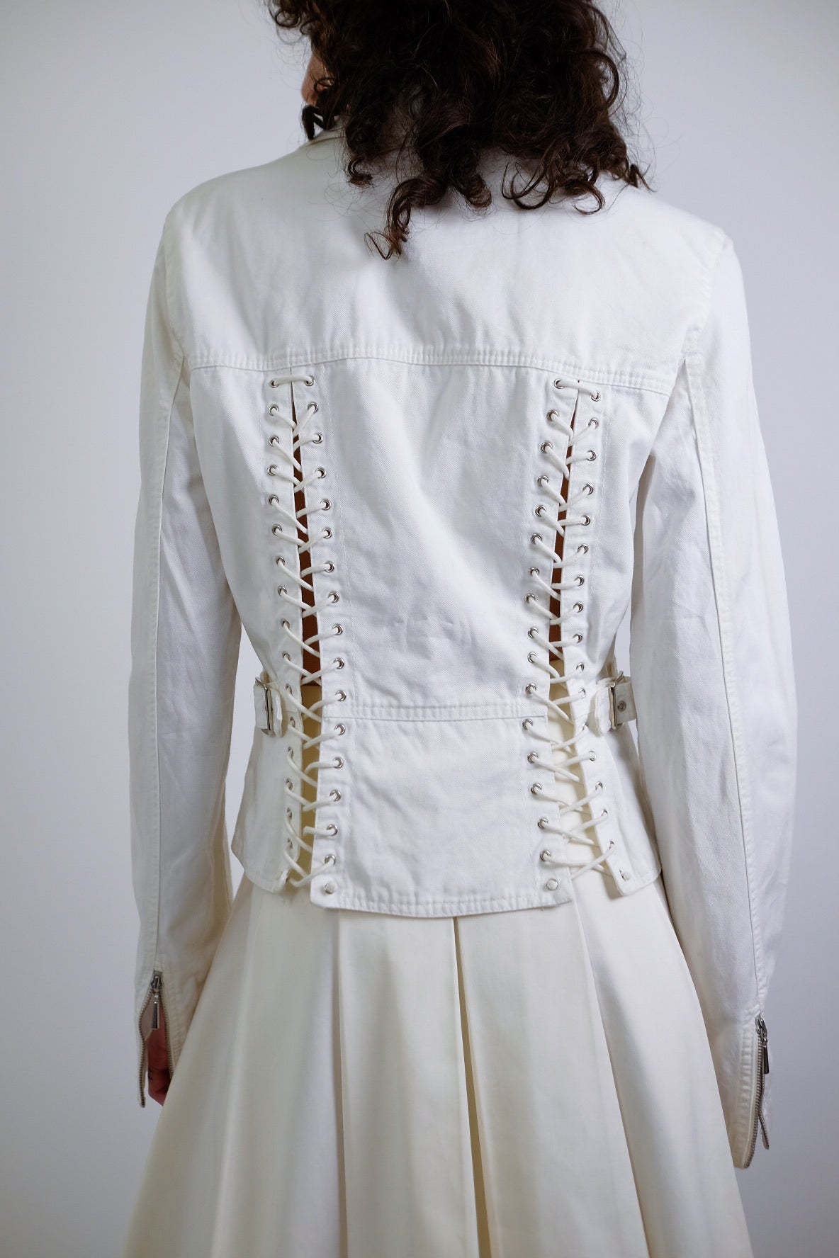 GERMANO ZAMA WHITE JACKET