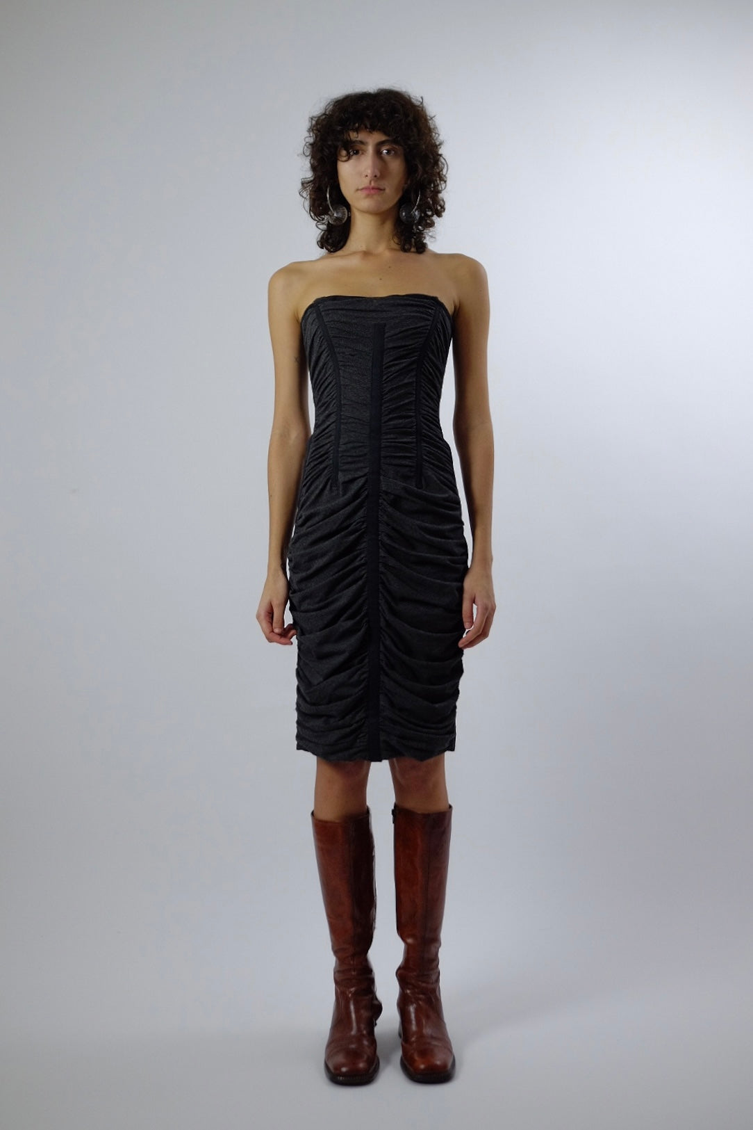 D&G RUCHED CORSET DRESS