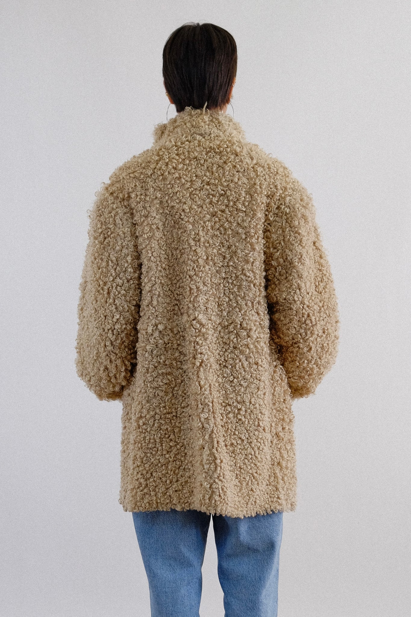 REVERSIBLE SHEARLING FUR COAT (ON HOLD)