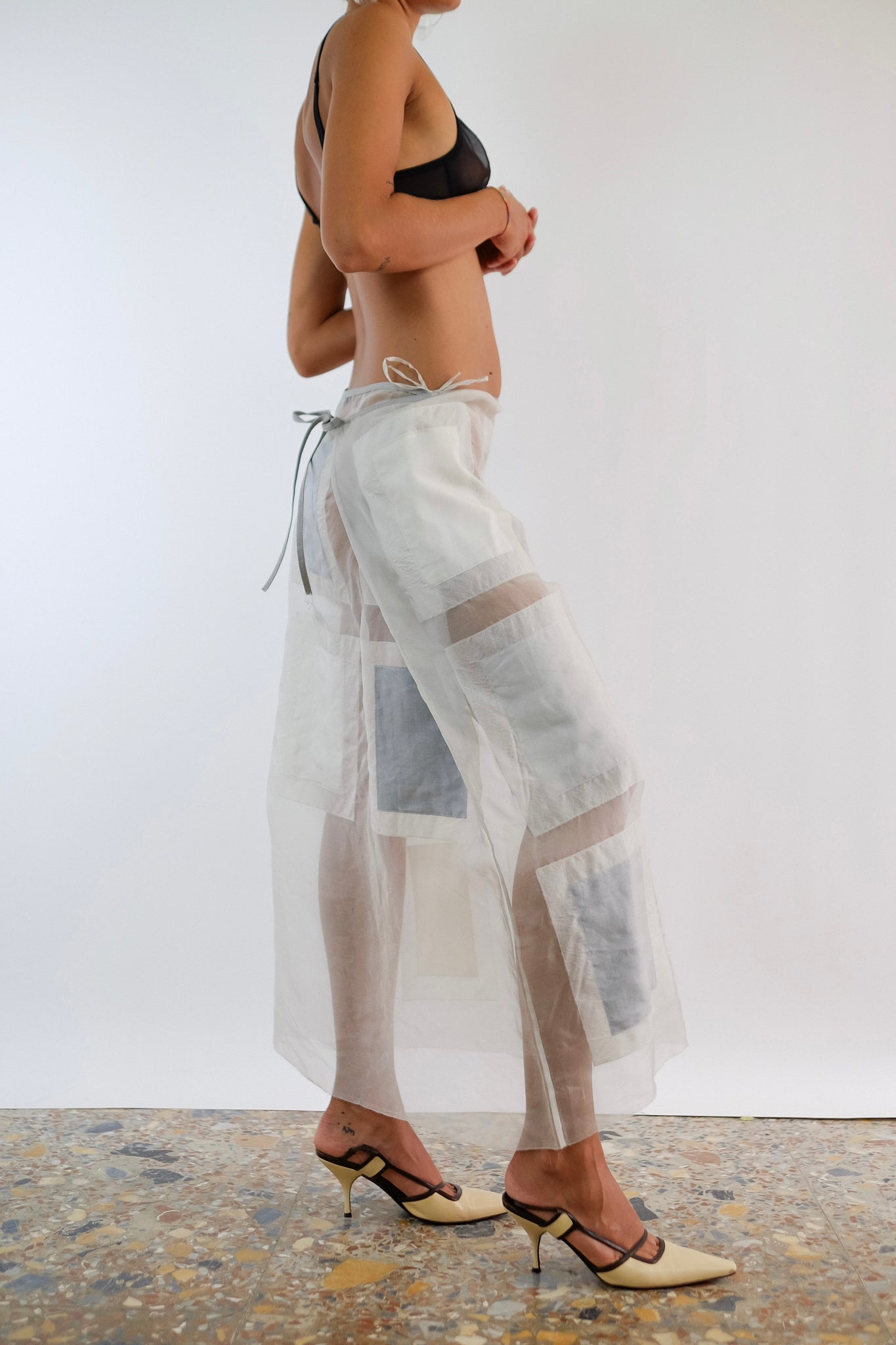 MARITHÉ FRANÇOIS ET GIRBAUD GEOMETRIC TRANSFORMABLE SKIRT