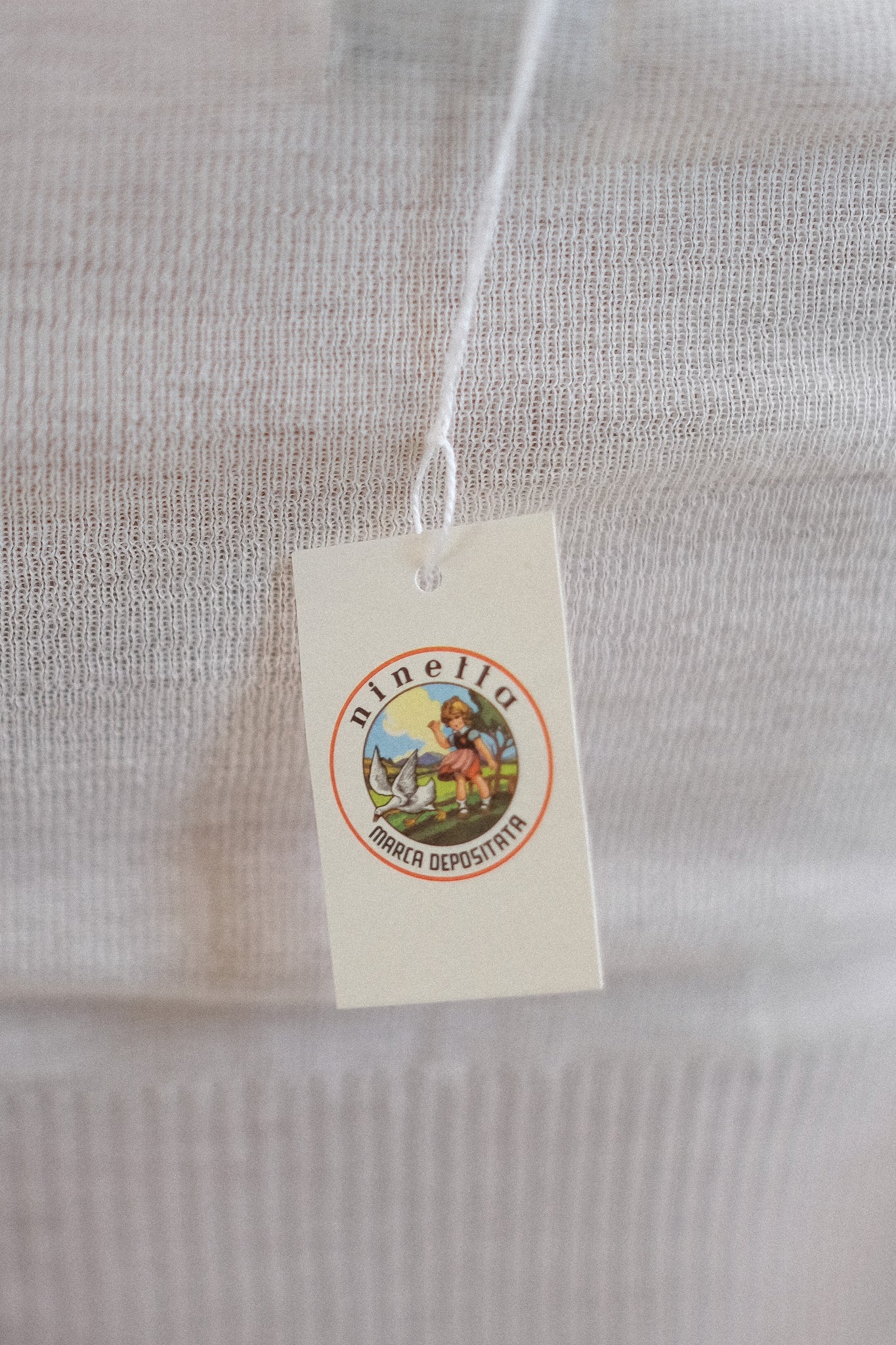 NINETTA VINTAGE DEADSTOCK TANK TOP IN WHITE