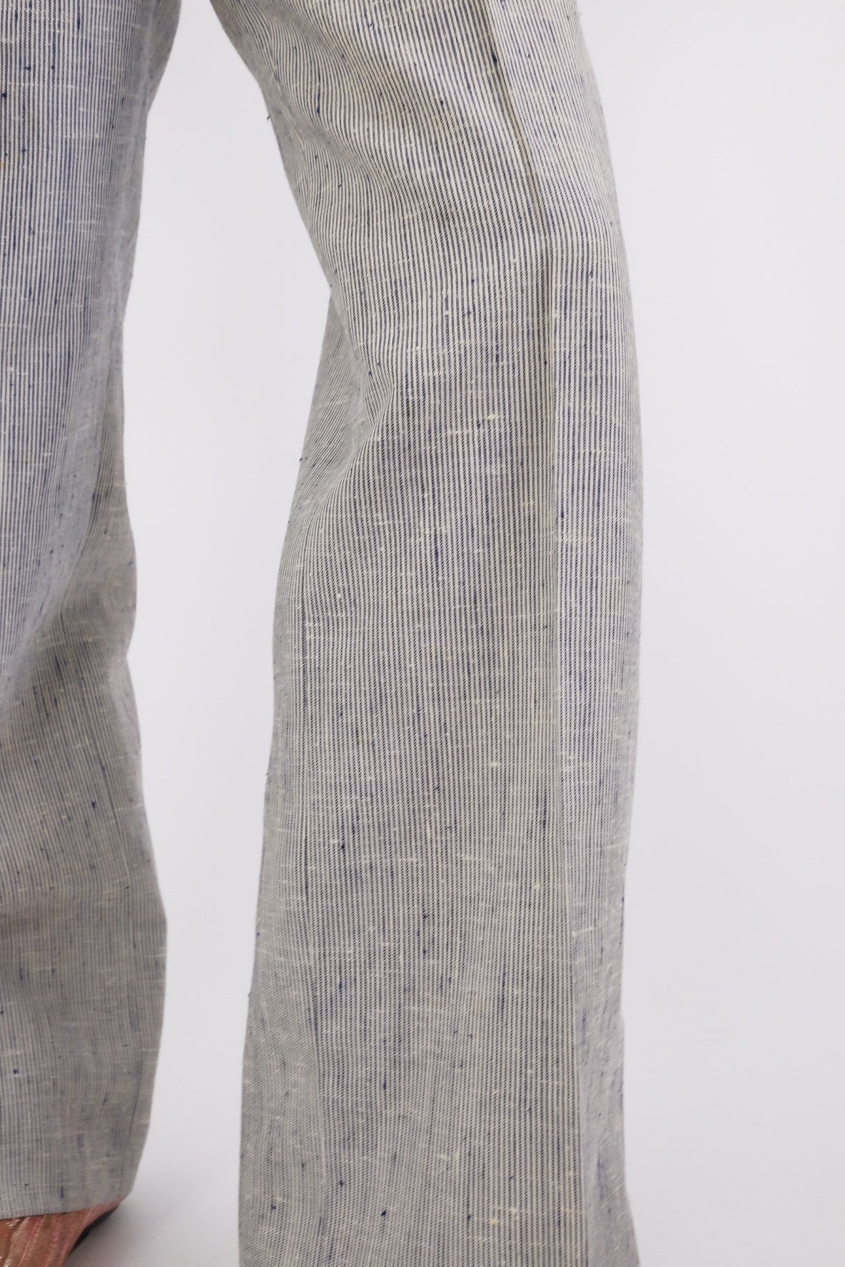 ITALIAN LINEN STRIPE PANTS