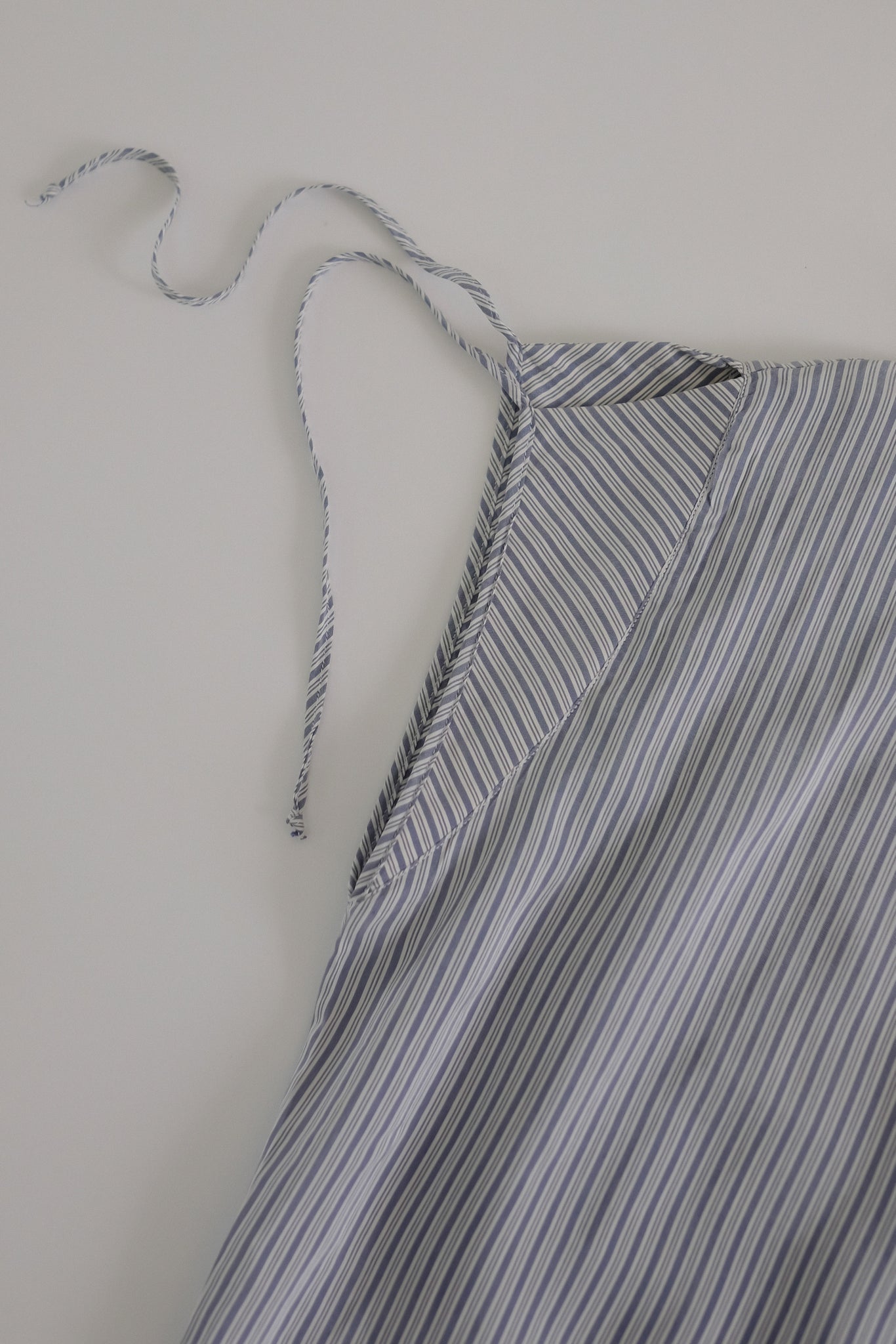 1980S VALENTINO MISS V STRIPED COTTON-SILK SHIRT