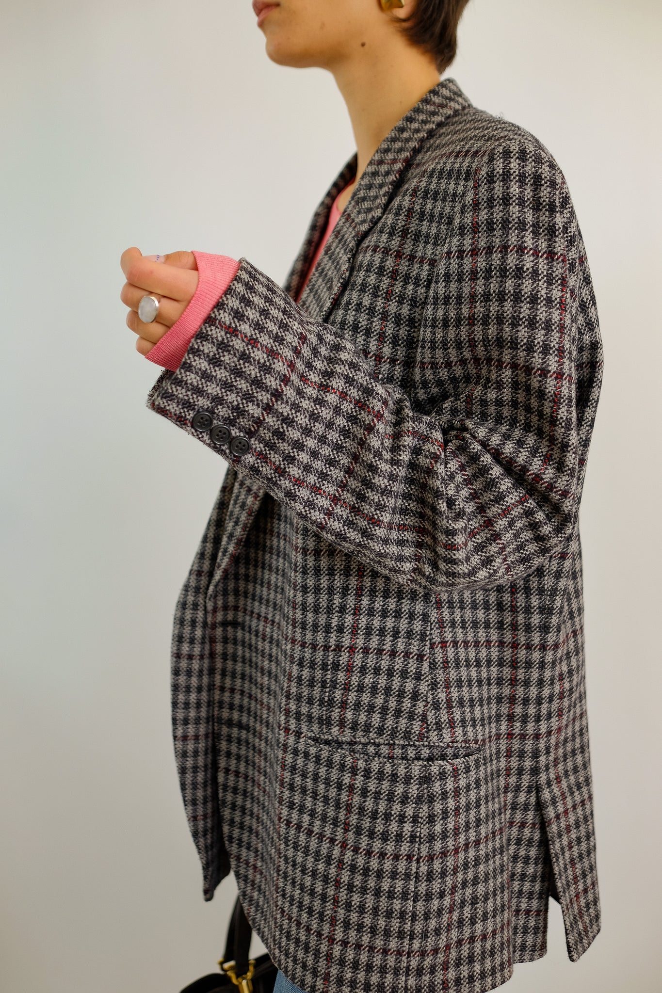 1980S GIORGIO ARMANI TWEED BLAZER