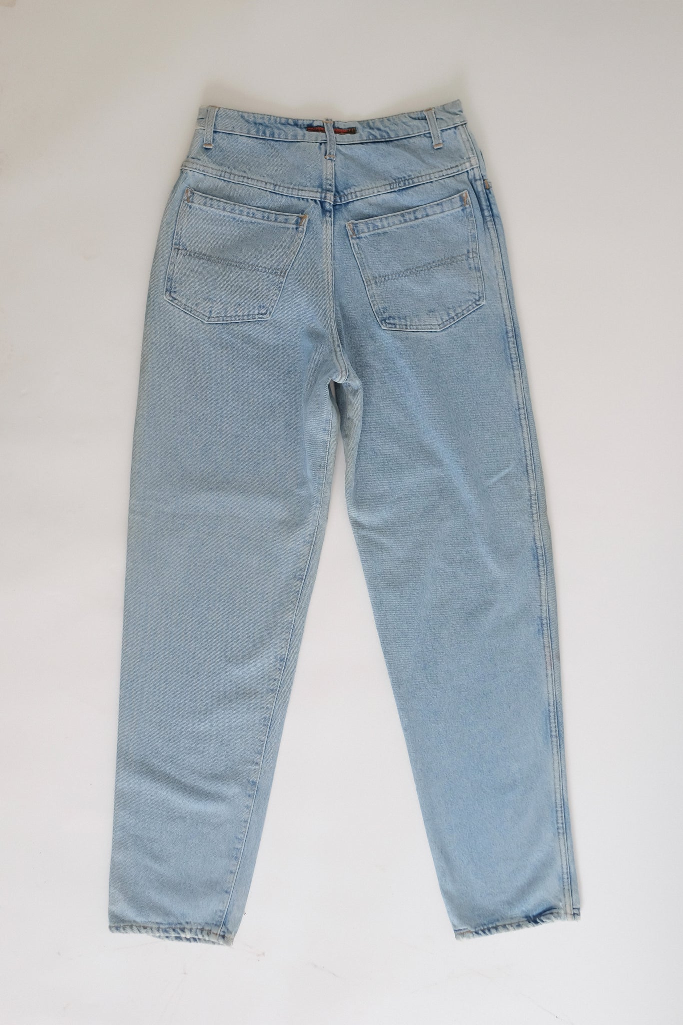 1980S KATHARINE HAMNETT LONDON LIGHT WASH JEANS