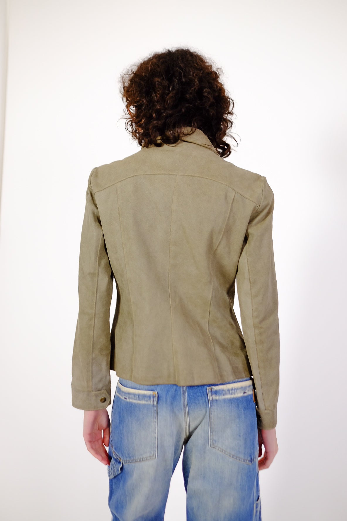 RAW SUEDE LEATHER JACKET