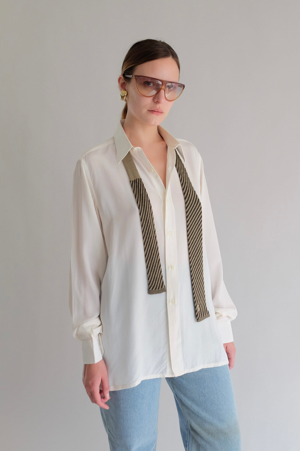 LORD ITALIAN SILK CREPE SHIRT