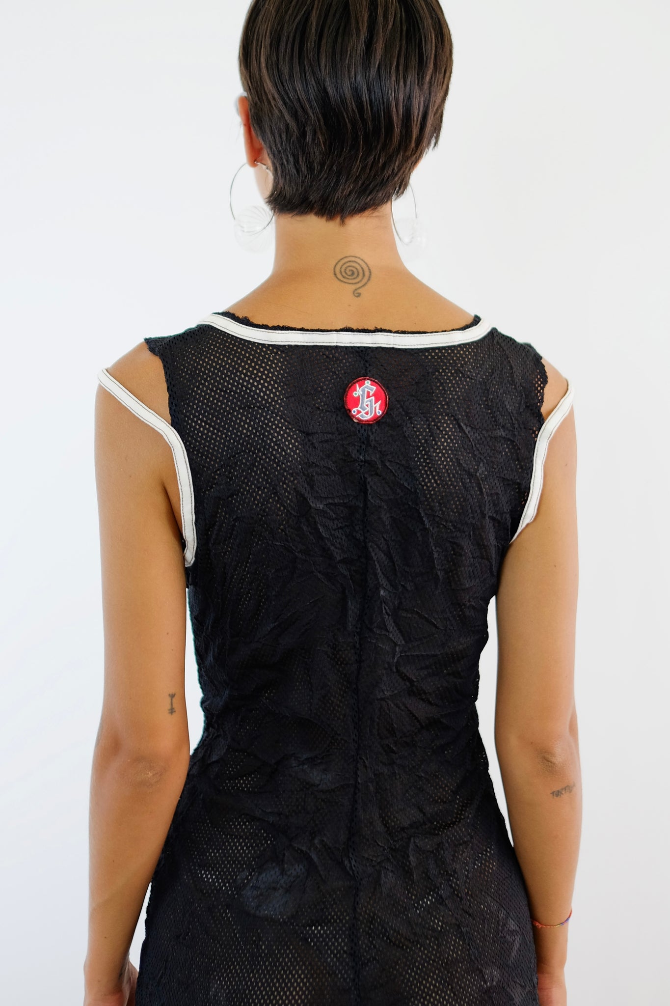 MARITHÉ FRANÇOIS & GIRBAUD NET SPORT DRESS