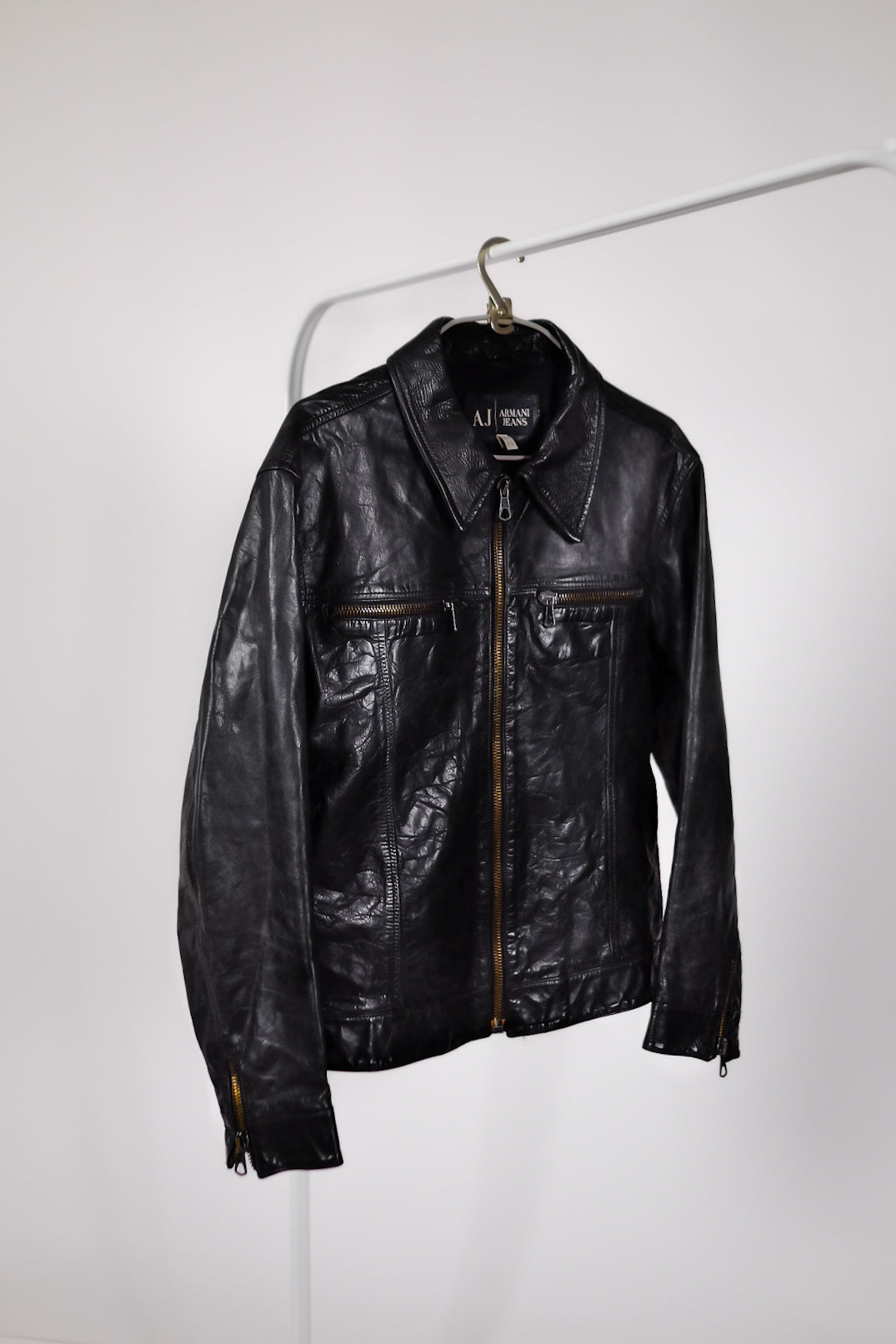 ARMANI LEATHER MOTO