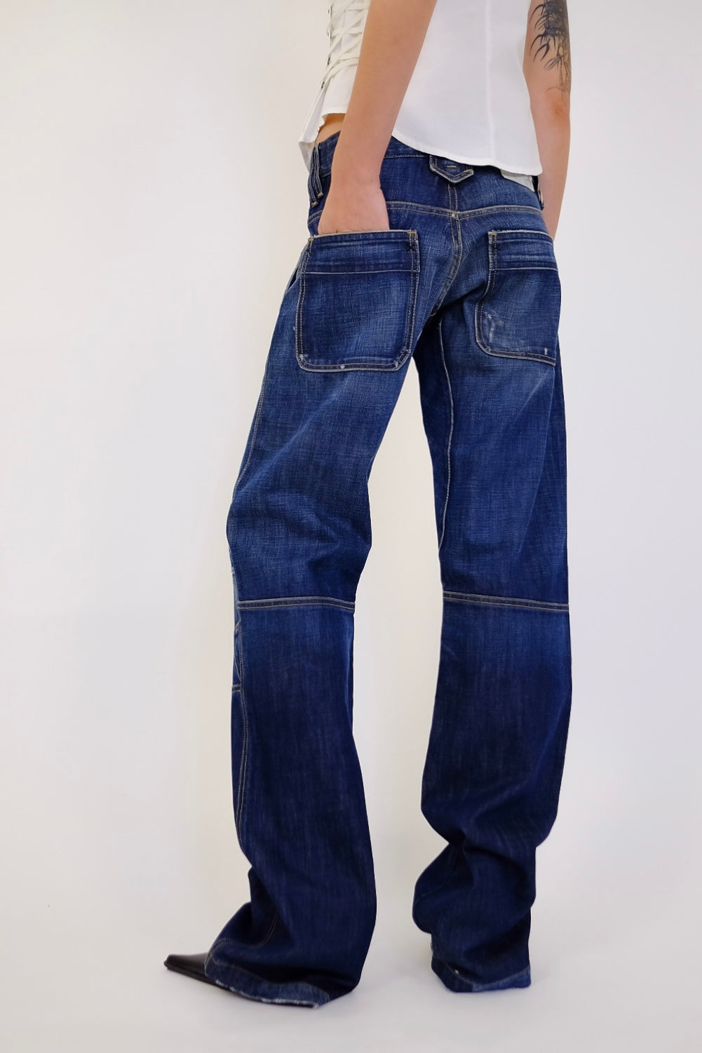 TECHNICAL DENIM JEANS