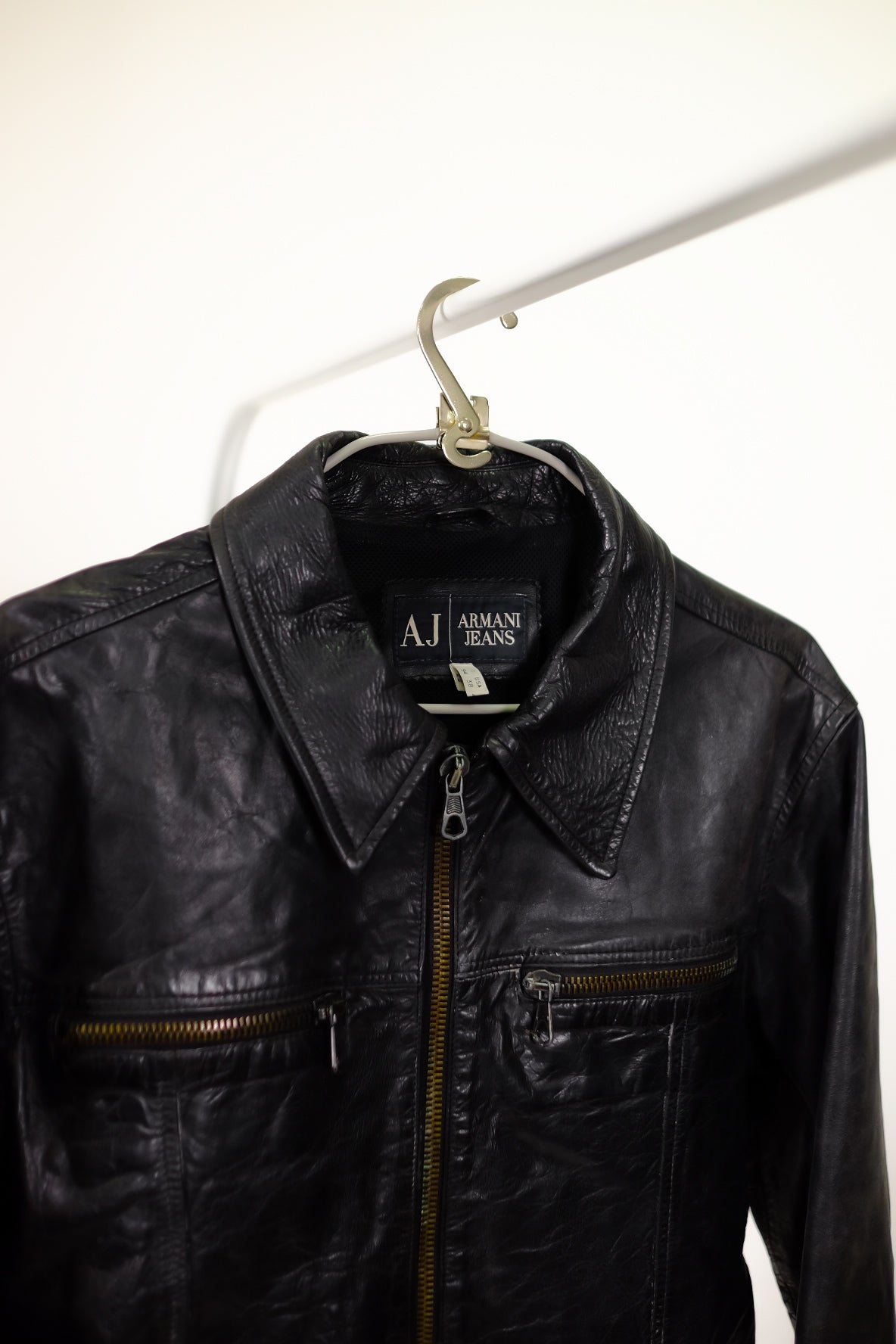 ARMANI LEATHER MOTO