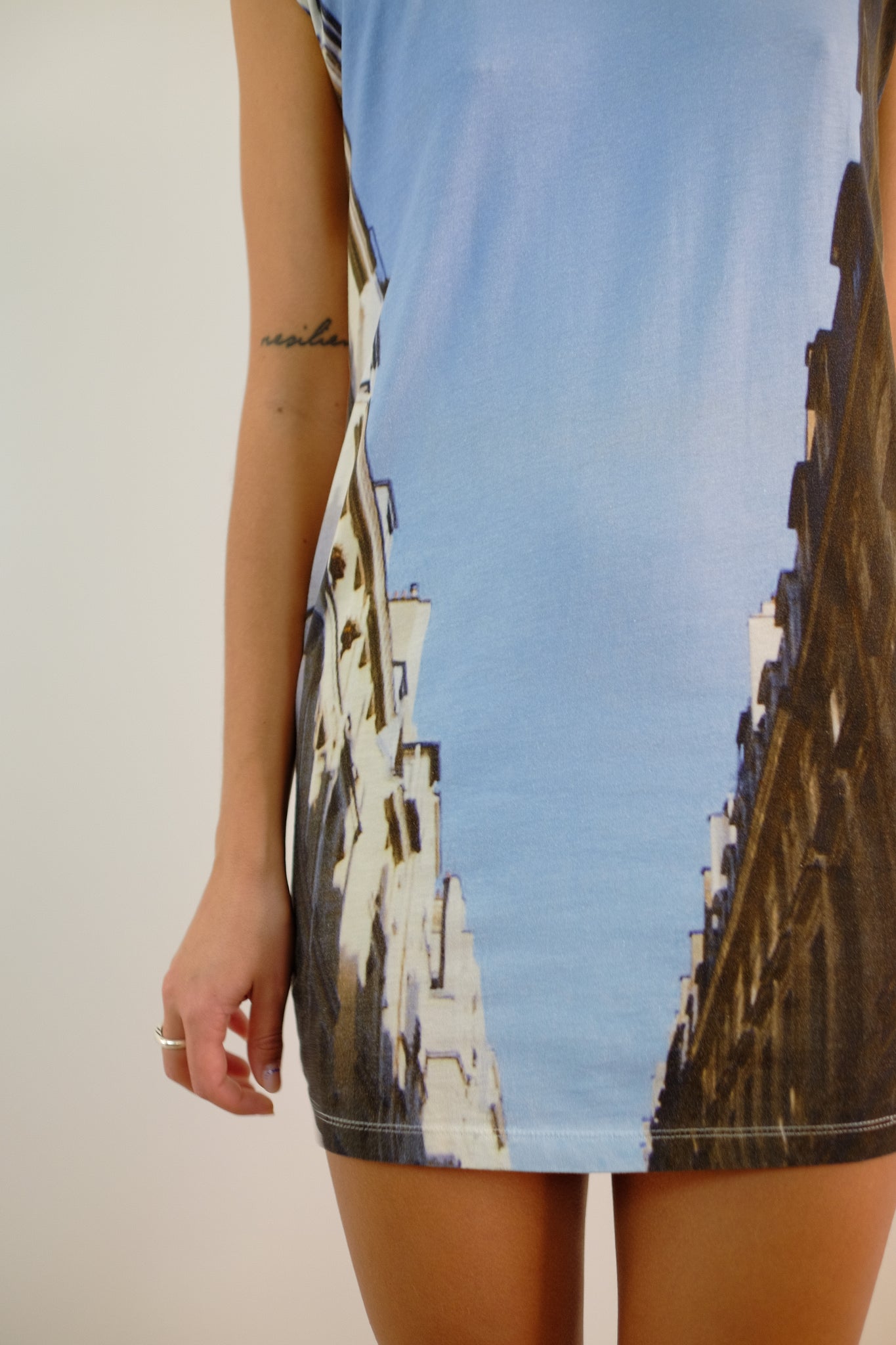 MARGIELA MM6 PARIS SKY DRESS