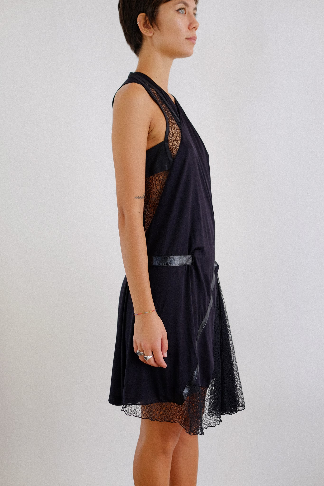 BALENCIAGA 2006 BY NICHOLAS GHESQUIERE DRESS IN BLACK