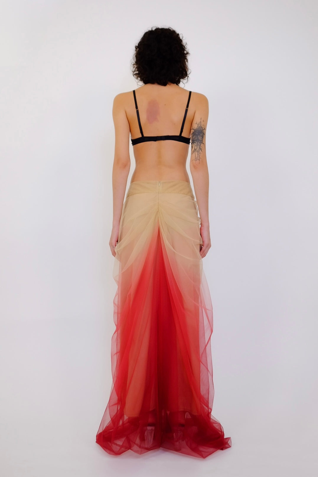 OMBRÉ TULLE TORNADO SKIRT