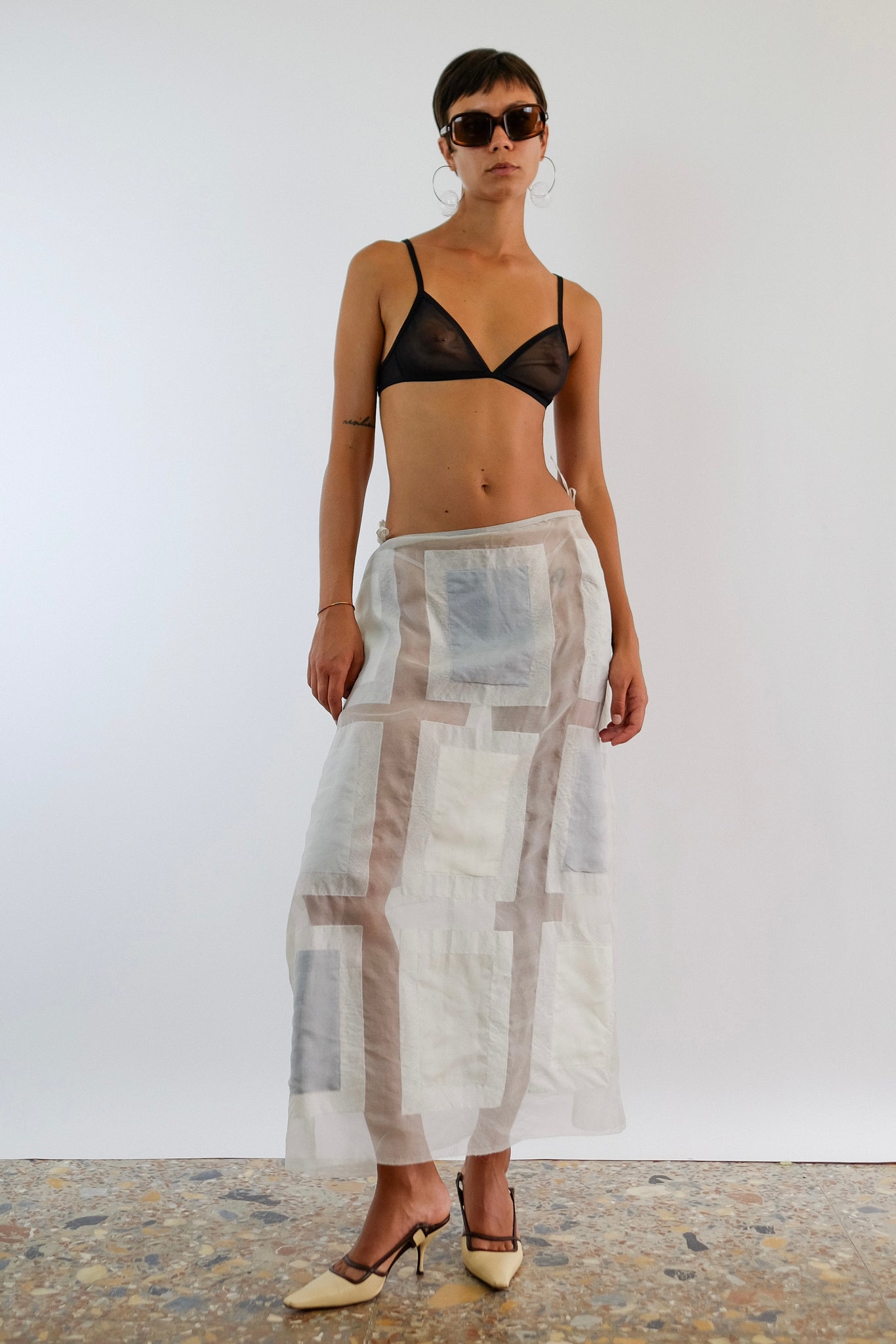 MARITHÉ FRANÇOIS ET GIRBAUD GEOMETRIC TRANSFORMABLE SKIRT