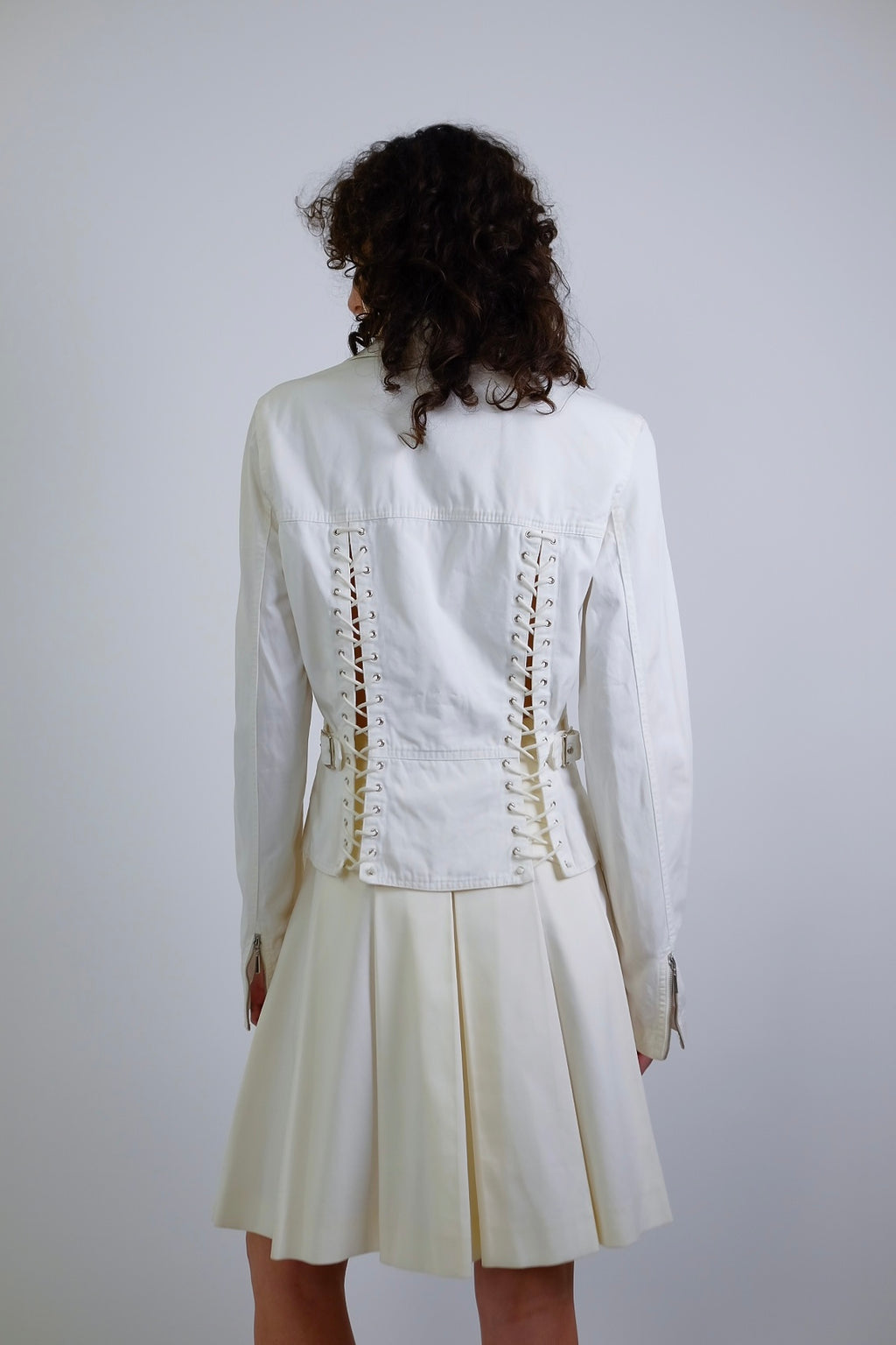 GERMANO ZAMA WHITE JACKET